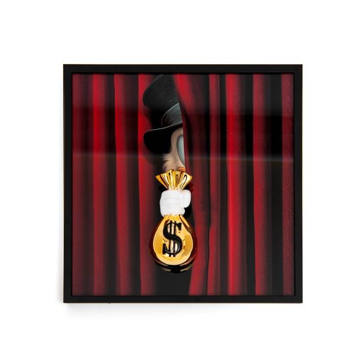 Quadro Sequenze Money Bag On Stage 30x30 cm PZ046/OS30
