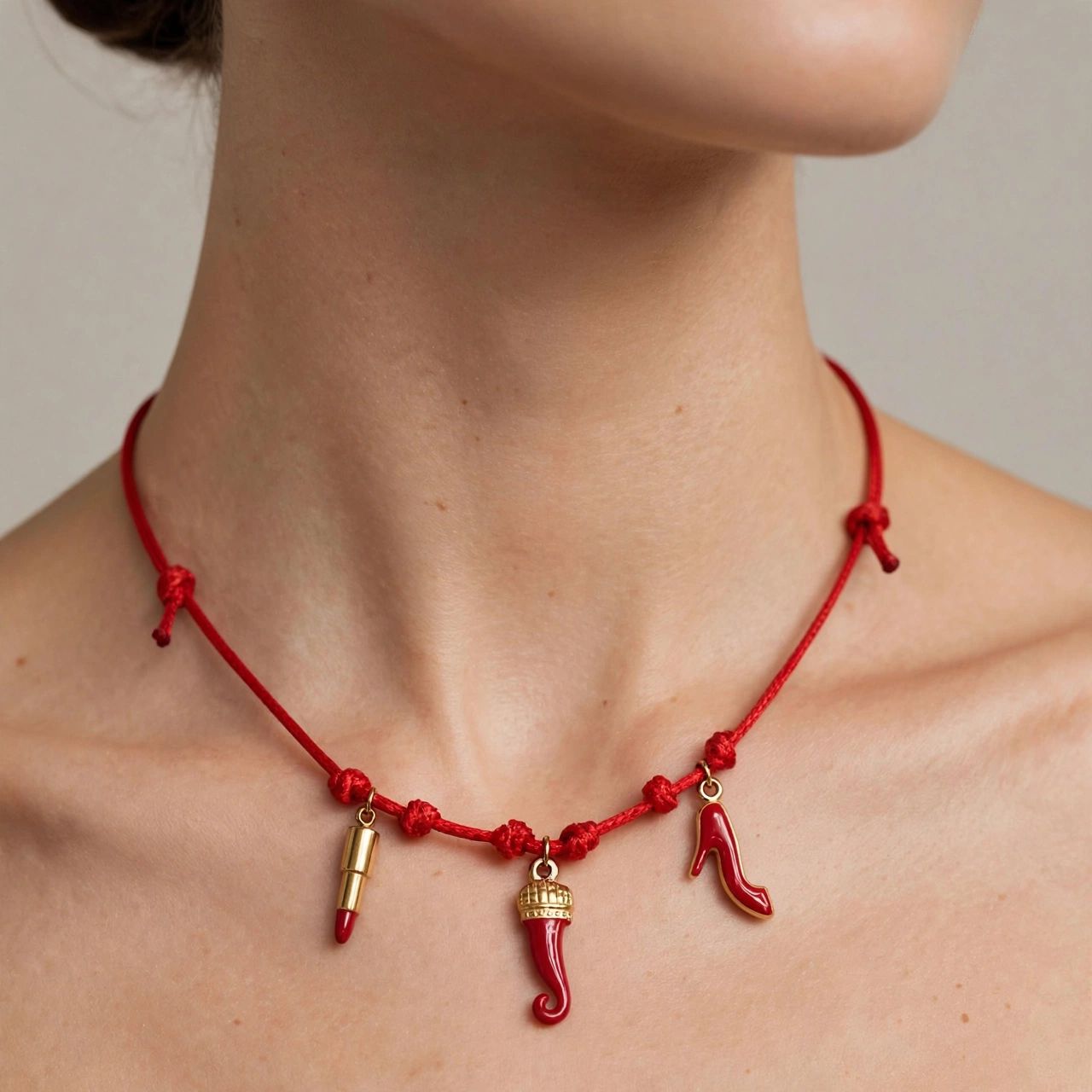 Collana Donna Re Mida Cordino FEMMENA