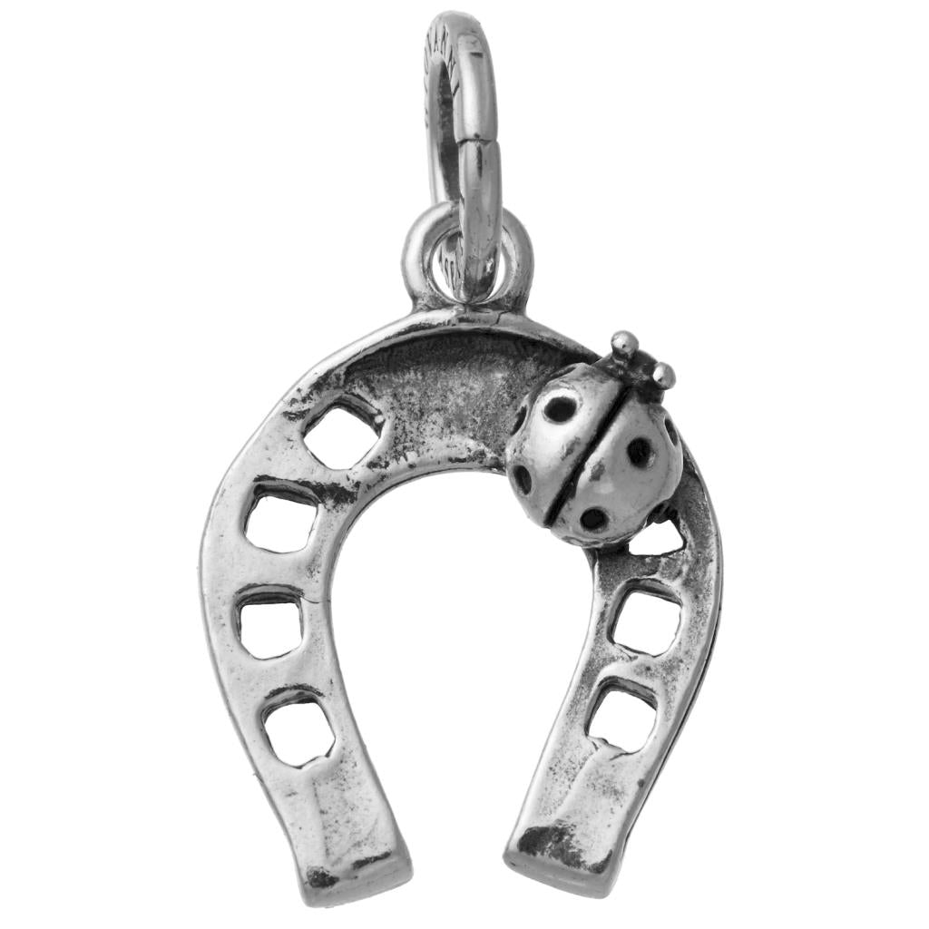 Charm Donna Giovanni Raspini Argento 925 Ferro Di Cavallo Realizzato A Mano 11077