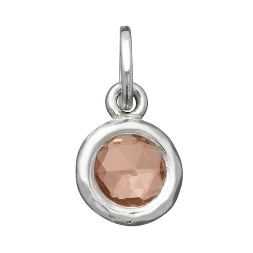 Charm Donna Giovanni Raspini Argento 925 Crystal Cipria 12197