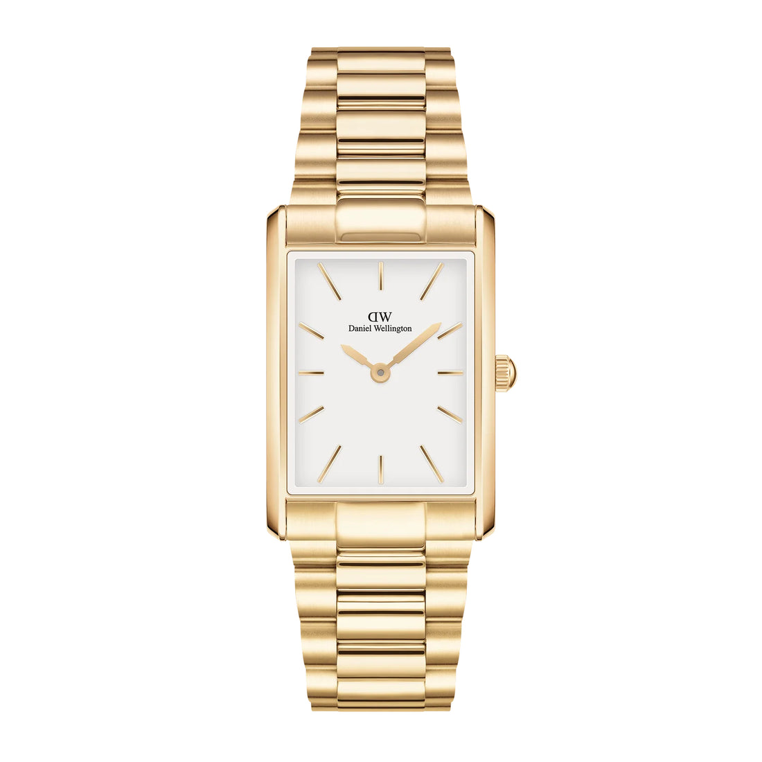 Orologio Unisex Daniel Wellington Acciaio Dorato Bound 3-Link 35x24 mm DW00100703