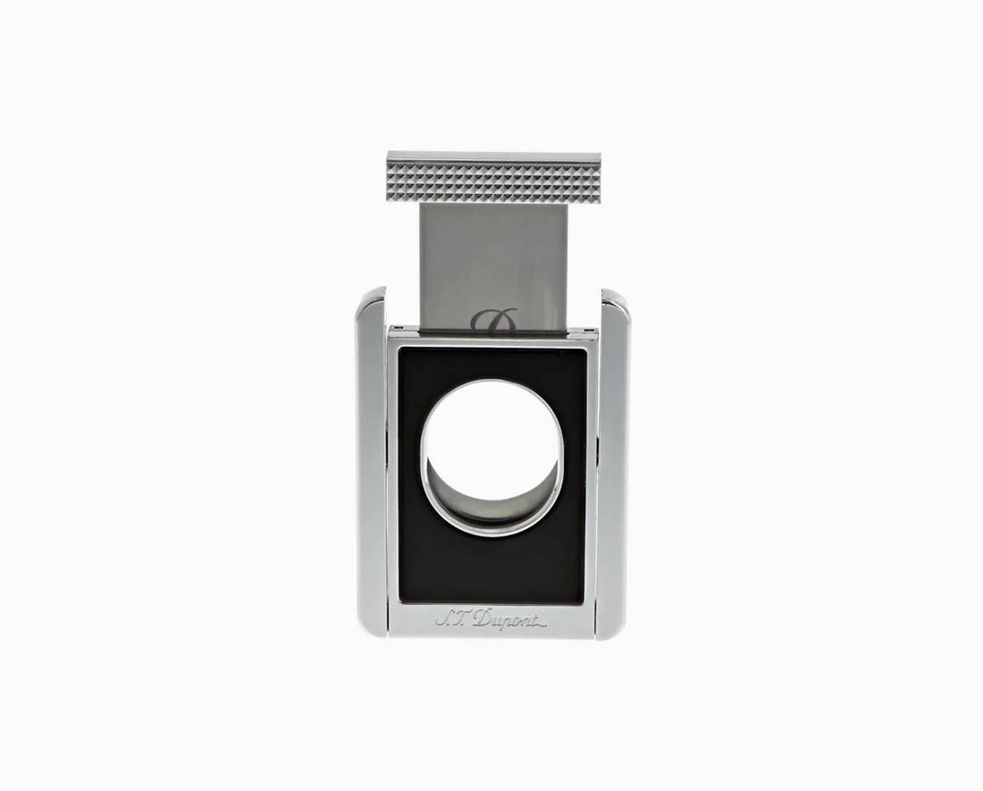 Tagliasigari Uomo Dupont Cutter Stand Acciaio Lacca Nera 003415