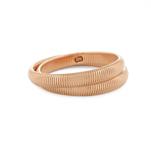 Bracciale Donna Unoaerre 1AR Bronzo Lucido Rosato Maglia Tubogas 1629