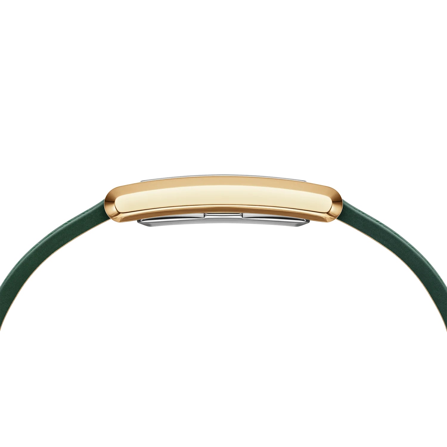Orologio Unisex Daniel Wellington Acciaio Dorato Bound Pelle Verde 32x22 mm DW00100695