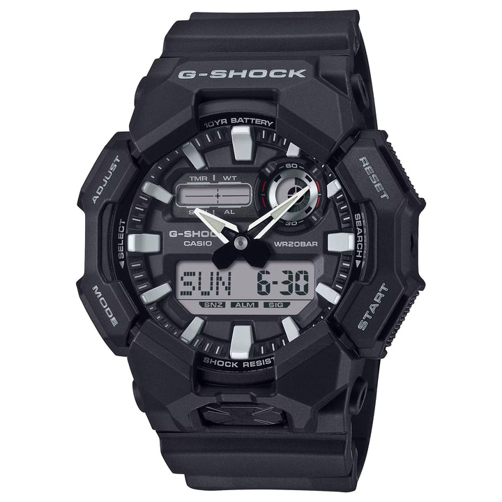 Orologio Uomo Casio G-SHOCK Nero 10 Anni Batteria GA-010-1AER