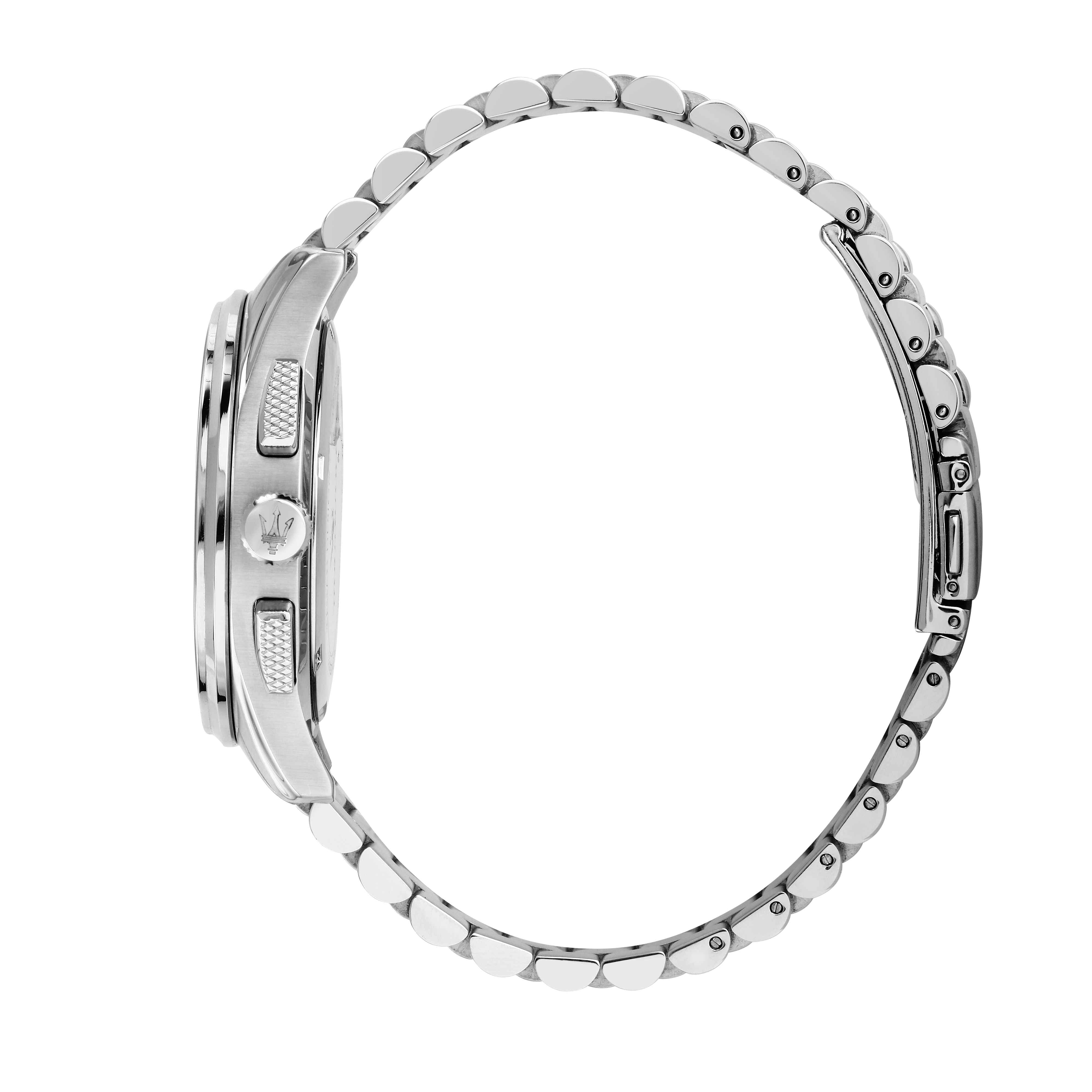 Orologio Uomo Maserati Acciaio Maglia President Cronografo Data R8873624004