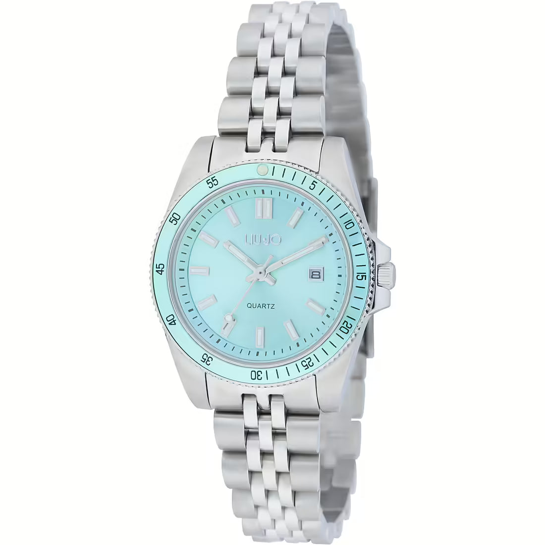 Orologio Donna Liu Jo Acciaio Jubilè Celeste Quarzo Data TLJ2319