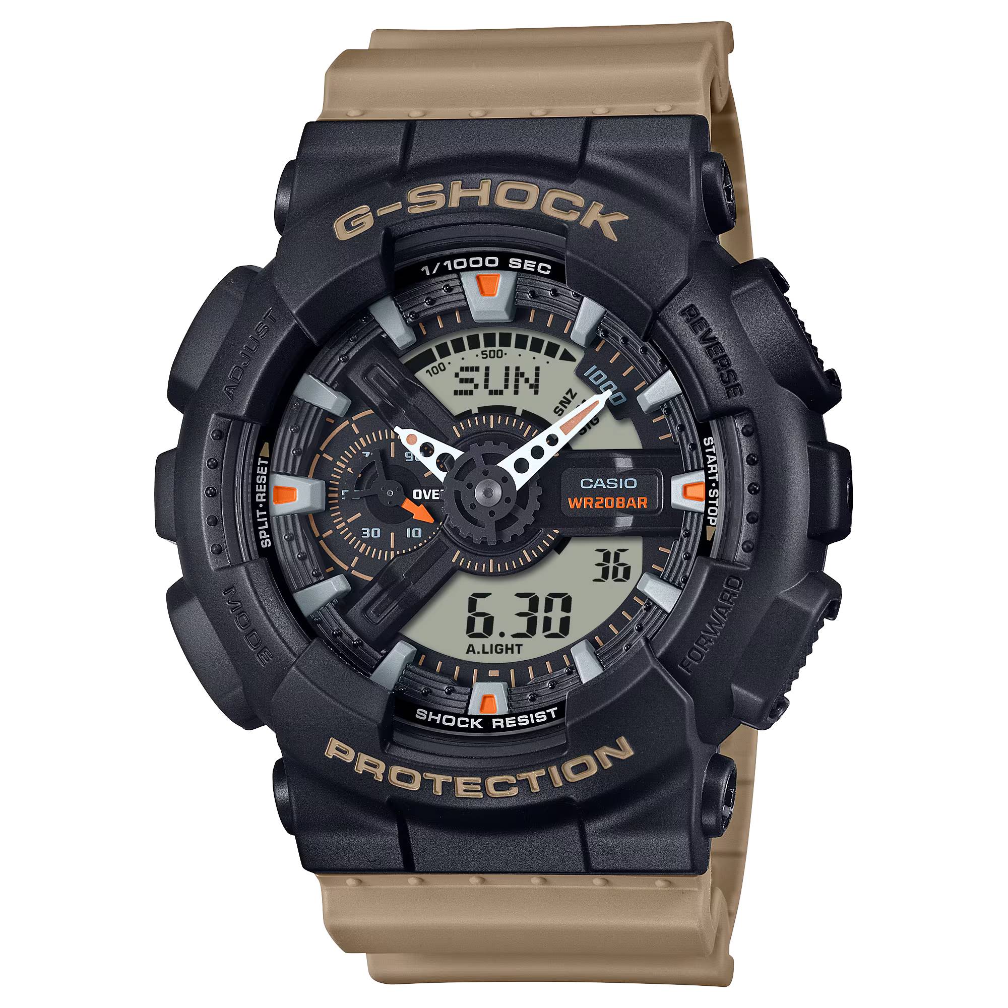 Orologio Uomo Casio G-SHOCK Beige Nero GA-110TU-1A5ER