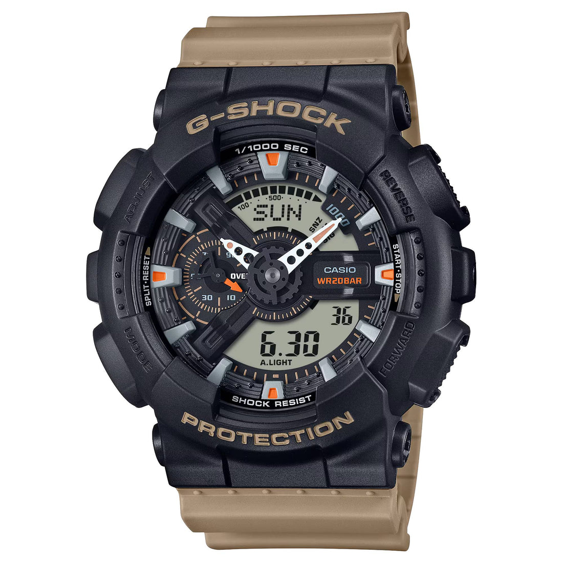 Orologio Uomo Casio G-SHOCK Beige Nero GA-110TU-1A5ER