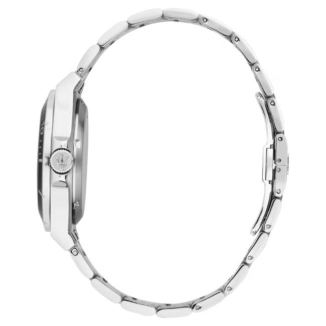 Orologio Uomo Maserati Sfida Acciaio Nero Automatico R8823140020