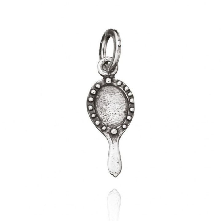 Charm Donna Giovanni Raspini Argento 925 Specchietto Realizzato A Mano 08724