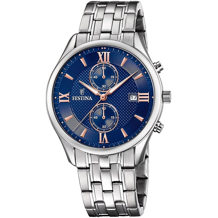 Orologio Uomo Acciaio crono Festina F6854/6