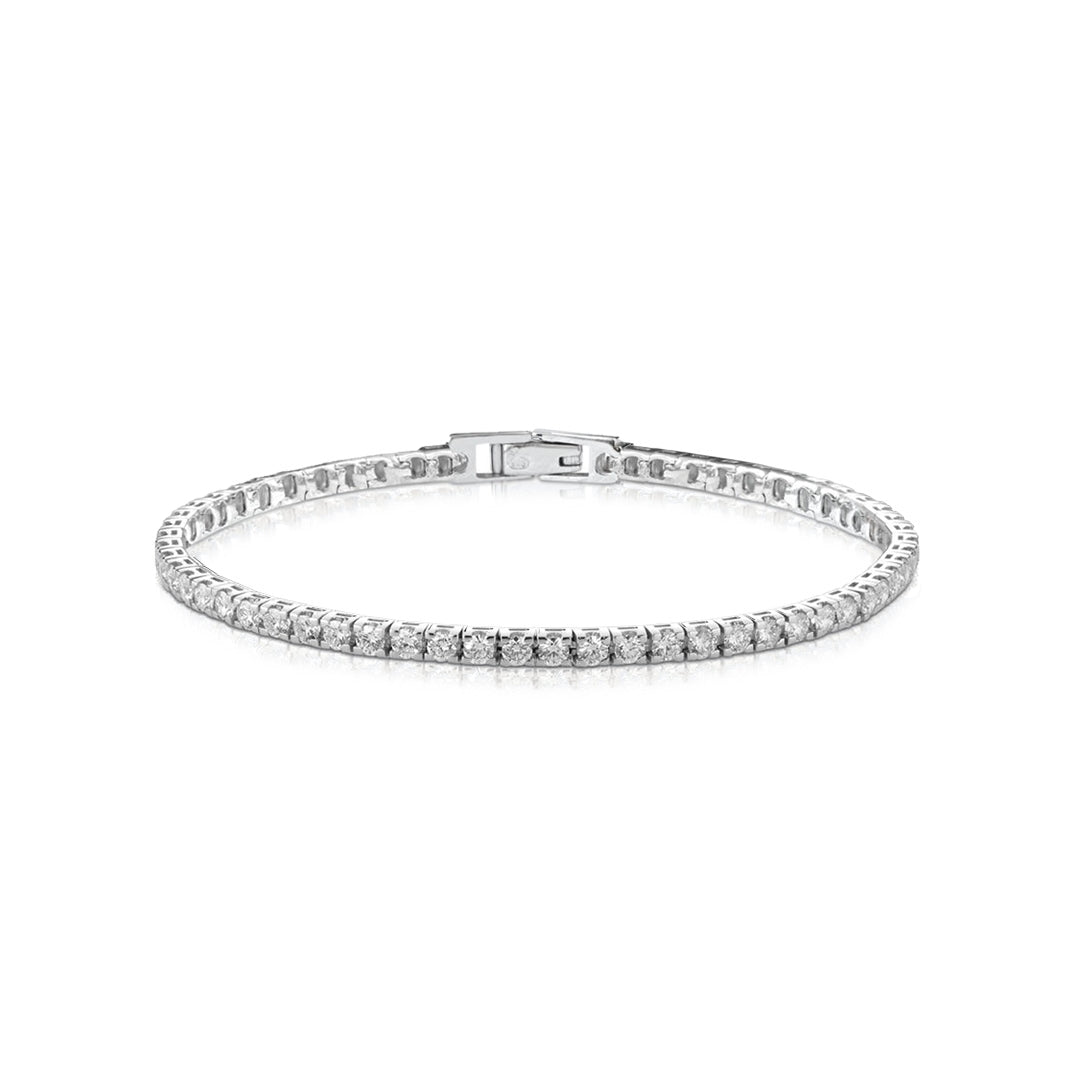 Bracciale Donna Kulto Tennis Argento 925 Cristalli Bianchi KT925-001