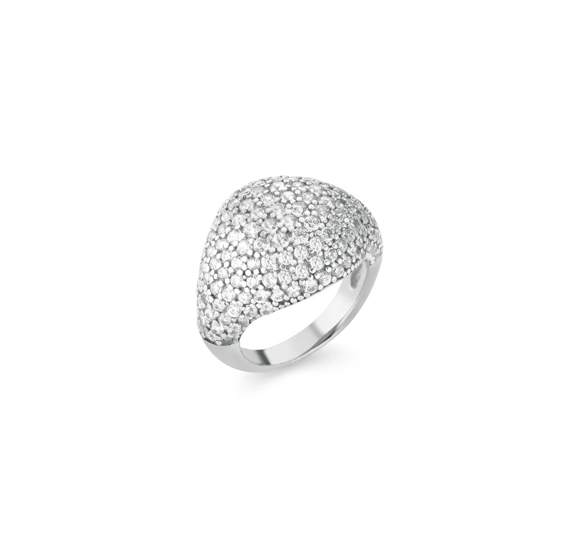Anello Chevalier Donna Laura P. Argento Bianco 925 Zirconi Bianchi AN0106BB/10