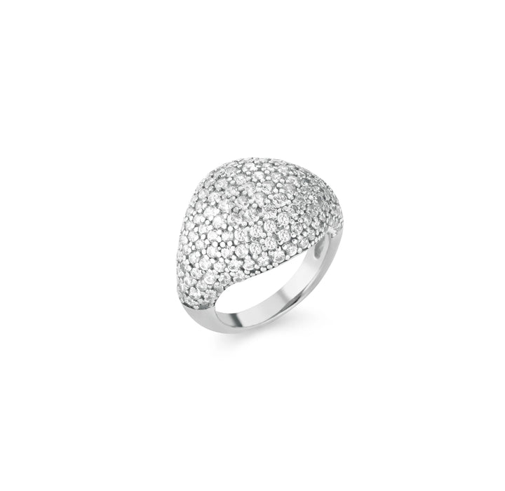 Anello Chevalier Donna Laura P. Argento Bianco 925 Zirconi Bianchi AN0106BB/10