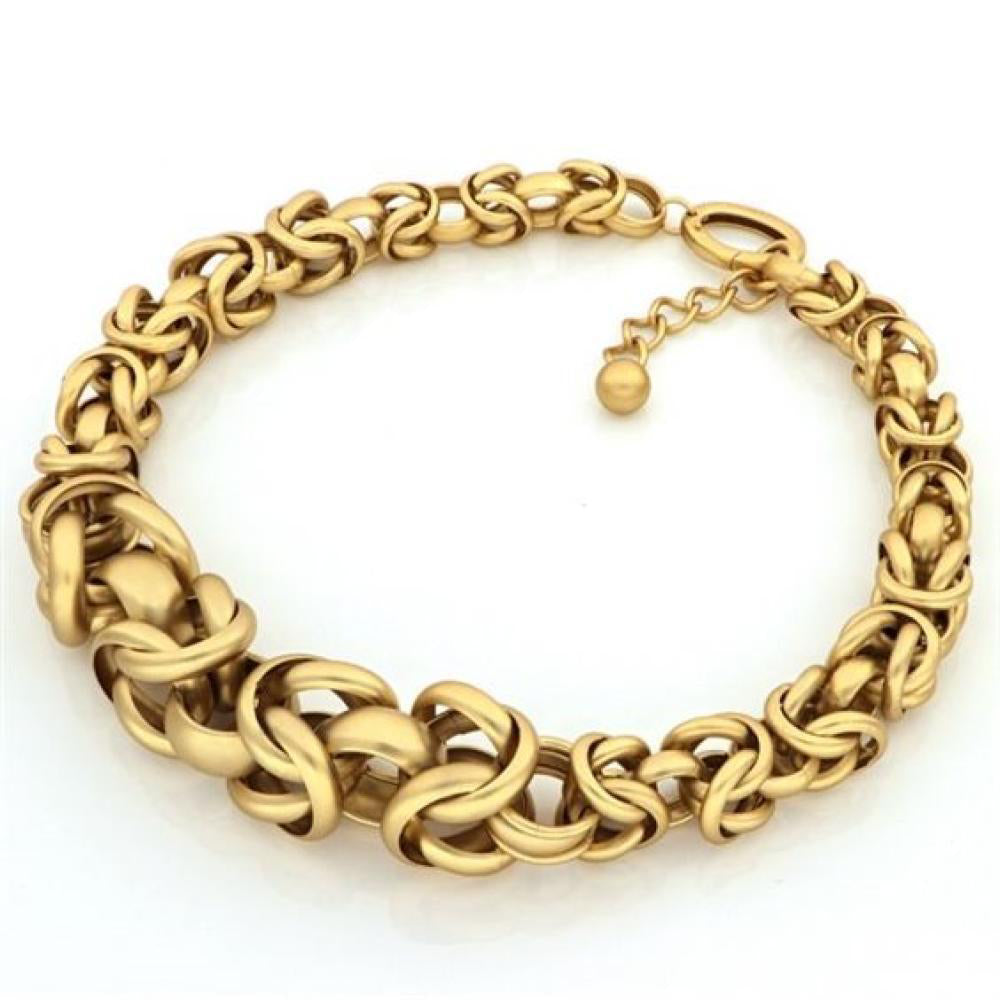 Collana Donna Unoaerre Bronzo Dorato Catena Bizantina 530361