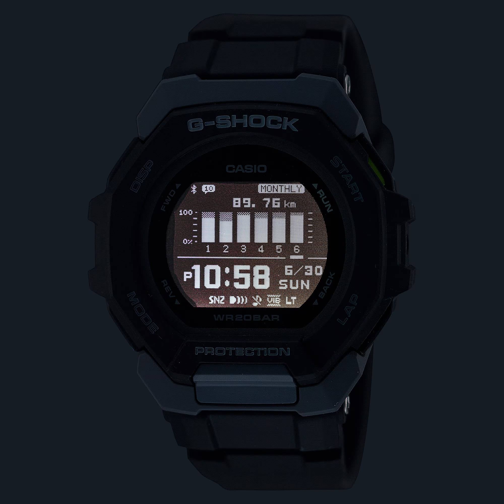 Orologio Uomo Casio G-SHOCK Bianco Digitale Bluetooth GBD-300-7ER