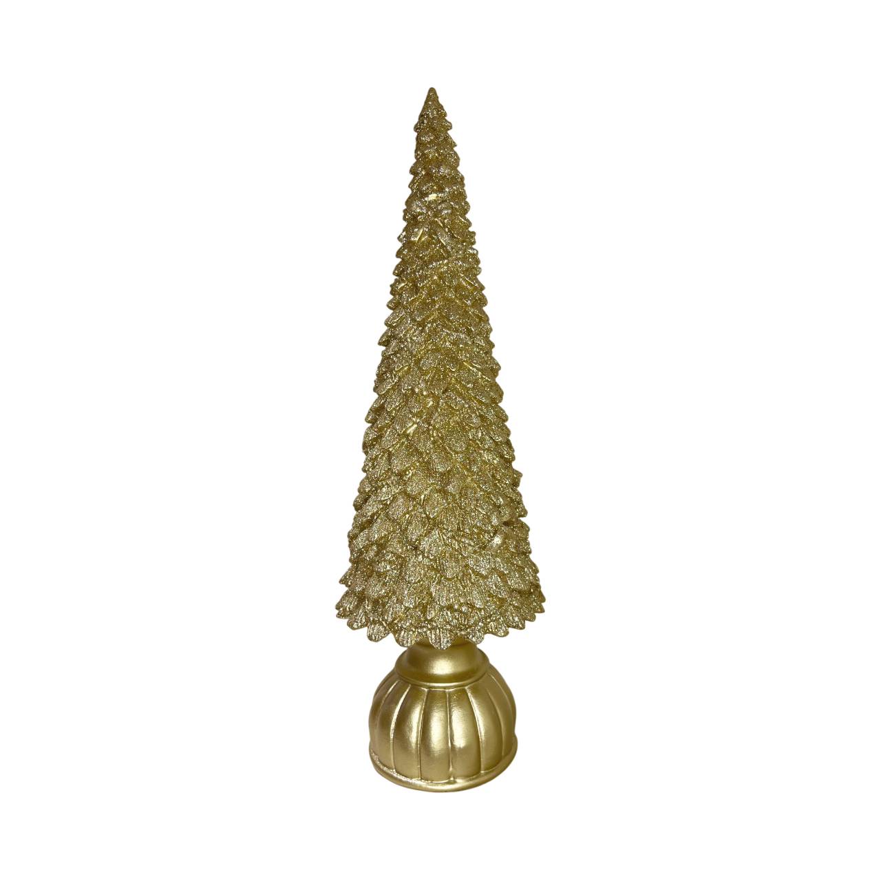 Albero Fade Porcellana Oro Brillantini 56980