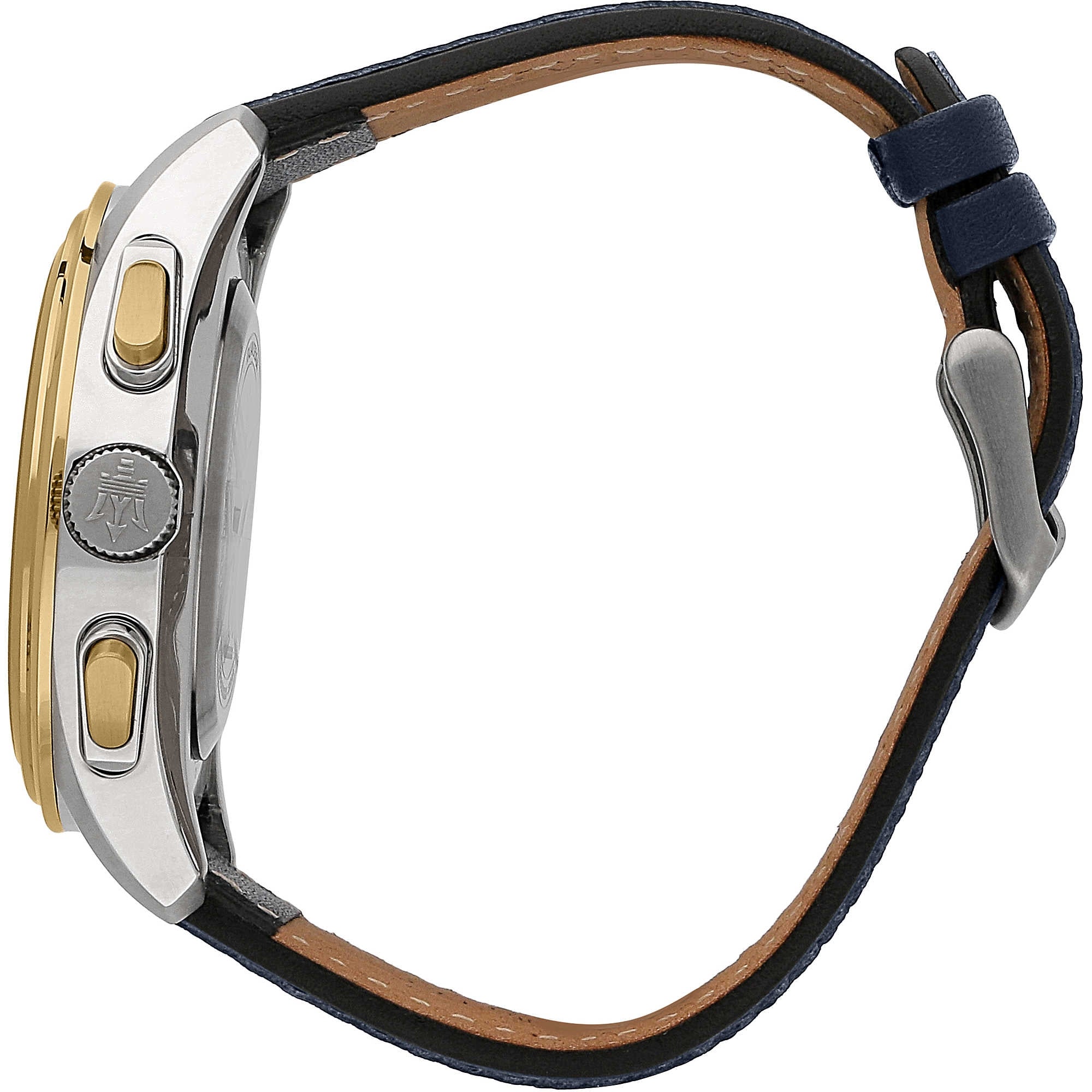 Orologio Uomo Acciaio Maserati Quarzo Hybrid Bluetooth Dorato Blu R8851112002