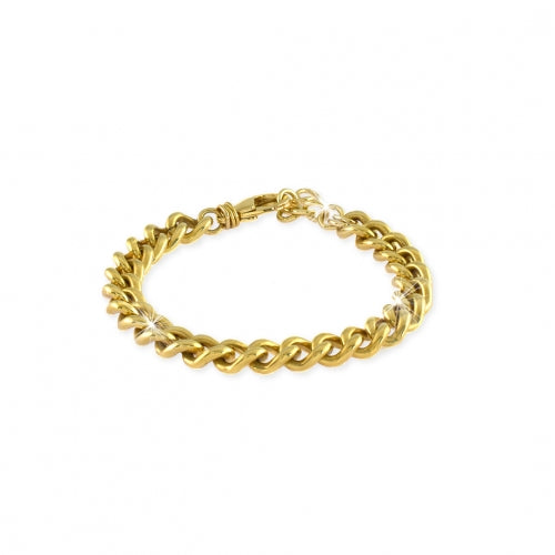 Bracciale Donna Unoaerre 1AR Bronzo Lucido Dorato Maglia Groumette 458651
