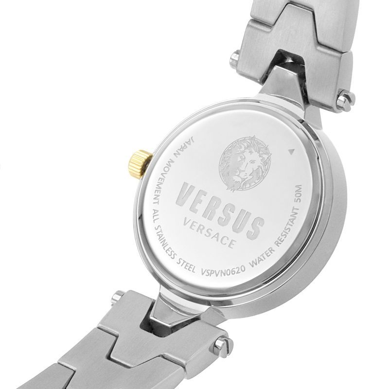Orologio Donna Versus By Versace Quarzo Solo Tempo Acciaio Leone Dorato VSPVN0620