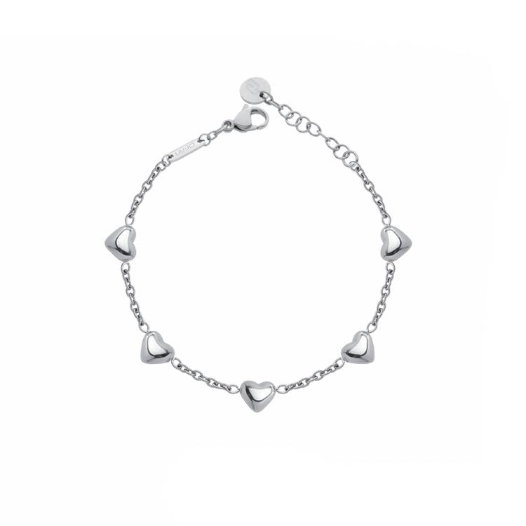 Bracciale Donna Liu Jo Acciaio Cuori LJ3191