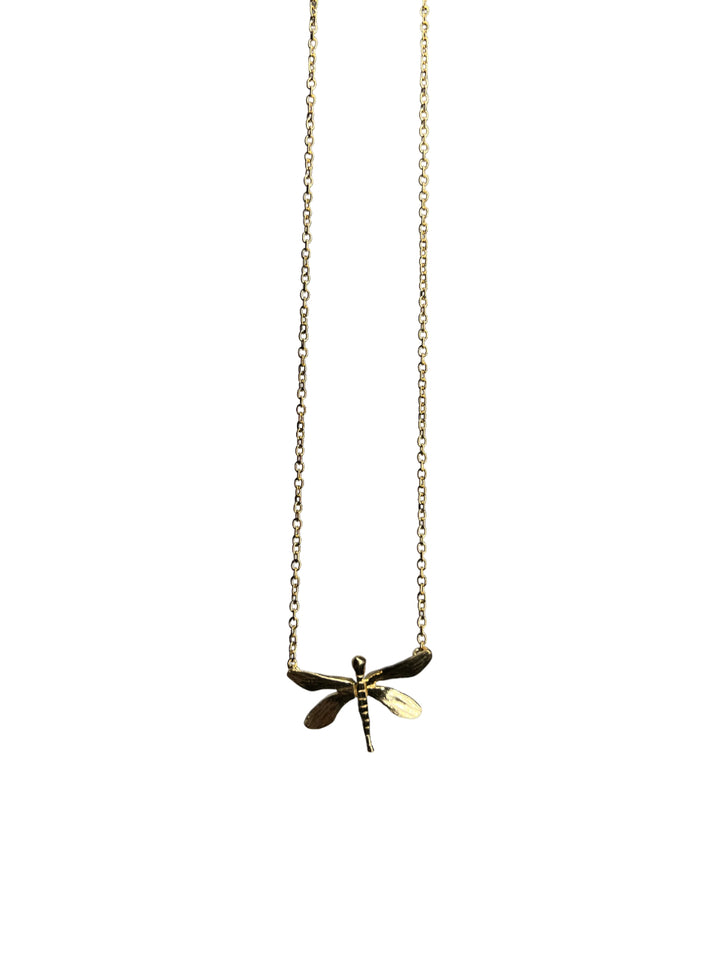 Collana Donna Maria Cristina Sterling Argento Dorato 925 Libellula G4926D