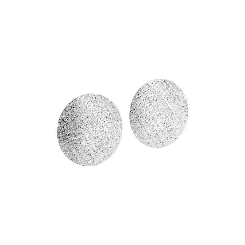 Orecchini Donna Rebecca Bronzo Bianco Cerchio BRDOBB11
