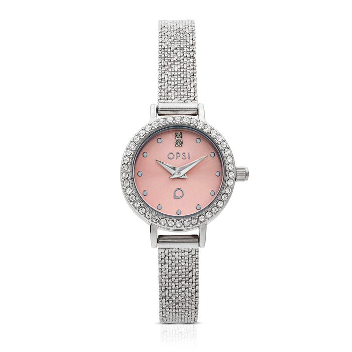 Orologio Donna Ops Zirconi ALLURE Rosa Acciaio OPSPW-1213-2450