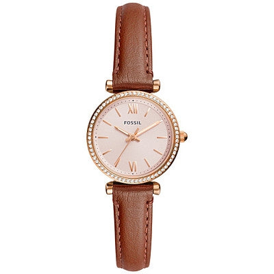 Orologio Donna Fossil solo tempo con ghiera zirconata