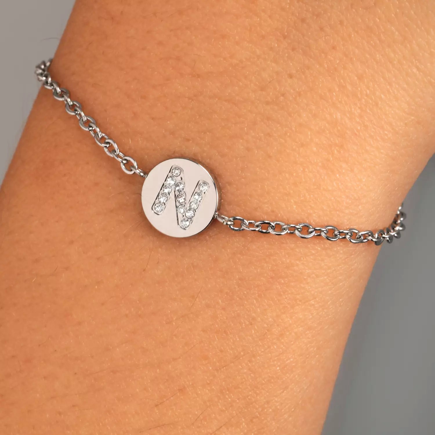 Bracciale Donna La Petite Story Acciaio Lettera N Story Family LPS05ASF47