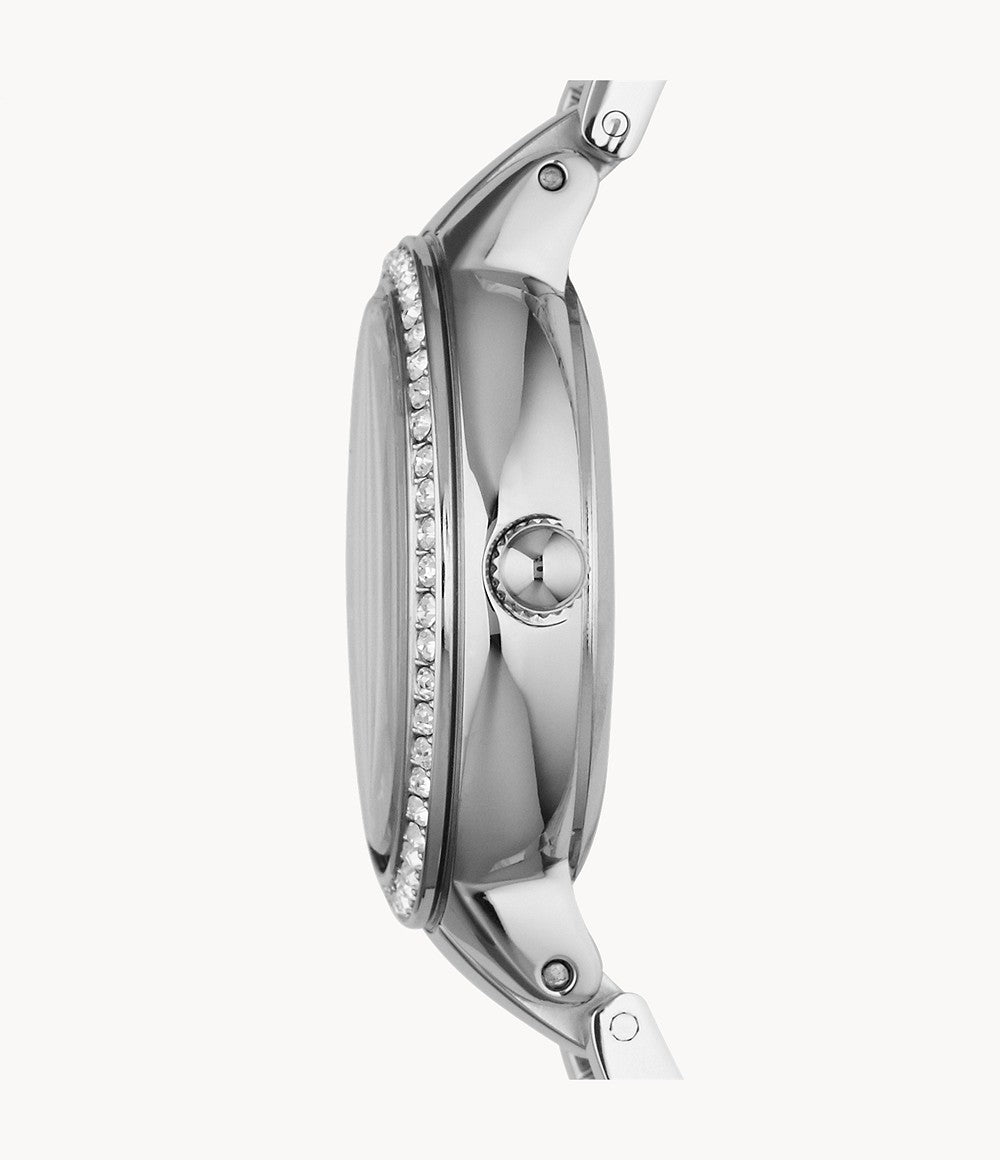 Orologio Donna Fossil Solo Tempo Con Ghiera Zirconata ES3282