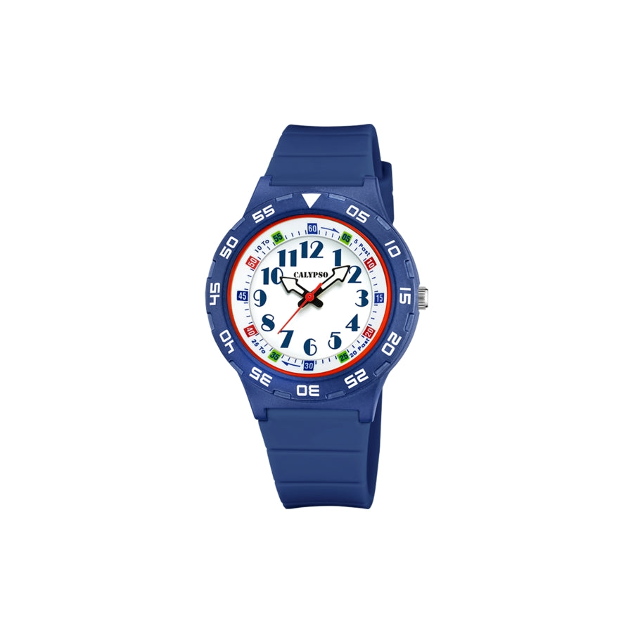 Orologio Bambino Uomo Calypso Gomma Quarzo Solo Tempo K5828/5