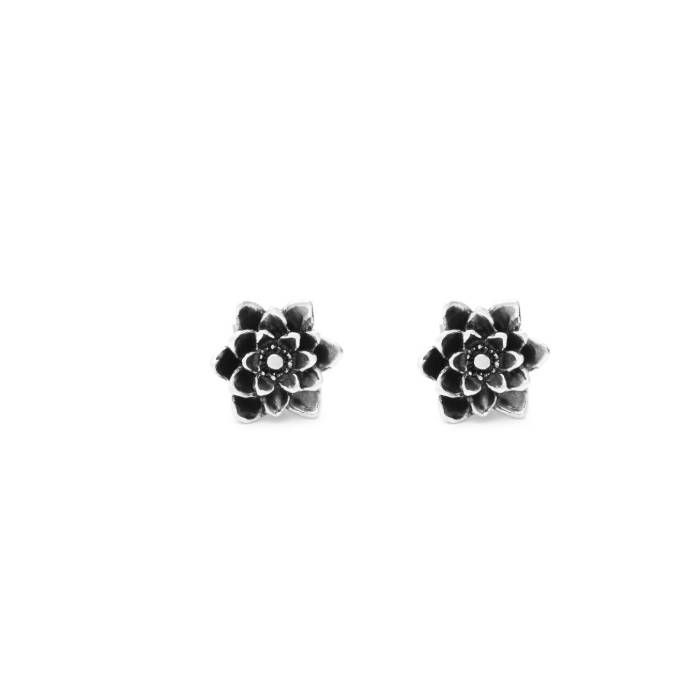 Orecchini Donna Giovanni Raspini Argento 925 Fiore Di Loto 12697