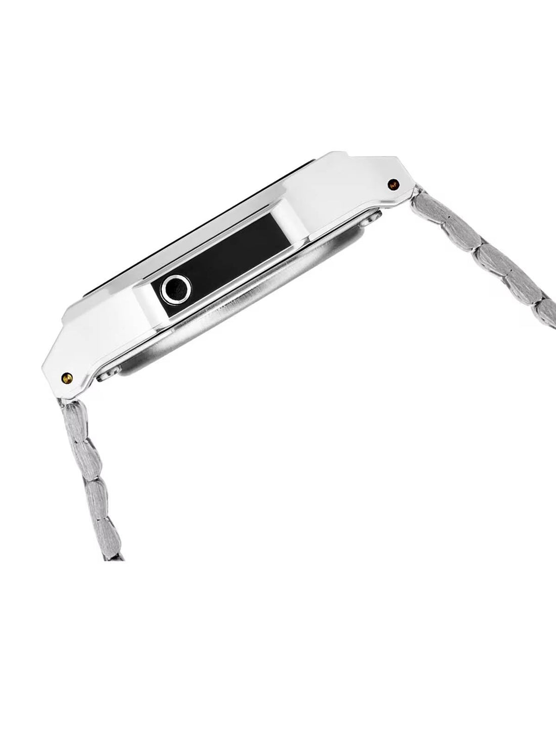 Orologio Unisex Casio Nero Acciaio Digitale Lucido A164WA-1VES