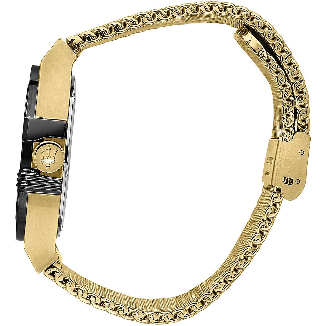 Orologio Uomo Acciaio Maserati Potenza Solo Tempo Data dorato R8853108006