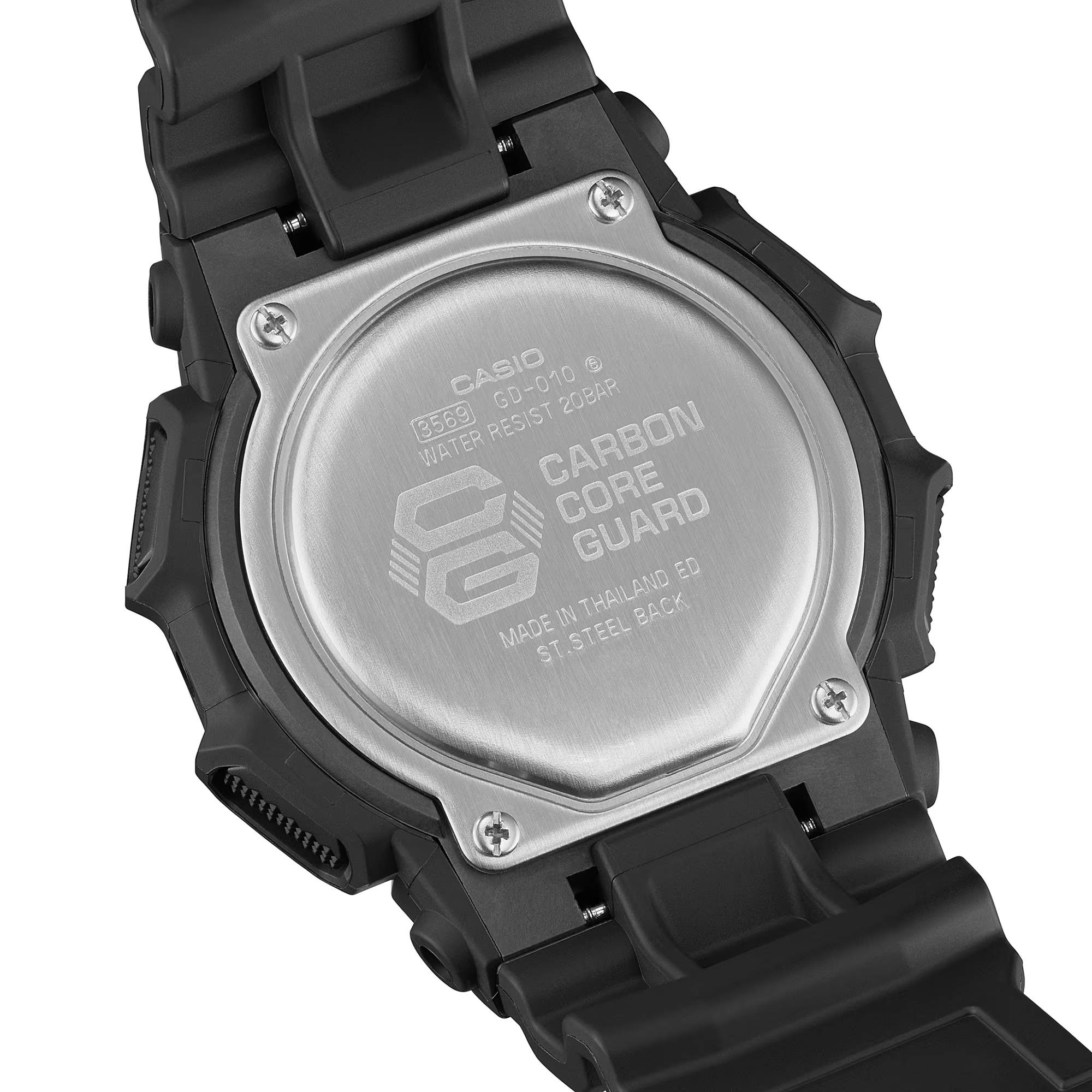 Orologio Uomo Casio G-SHOCK Nero Digitale 10 Anni Batteria GA-010-1ER