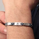 Bracciale Uomo Acciaio Maserati Semirigido JM220ASQ01