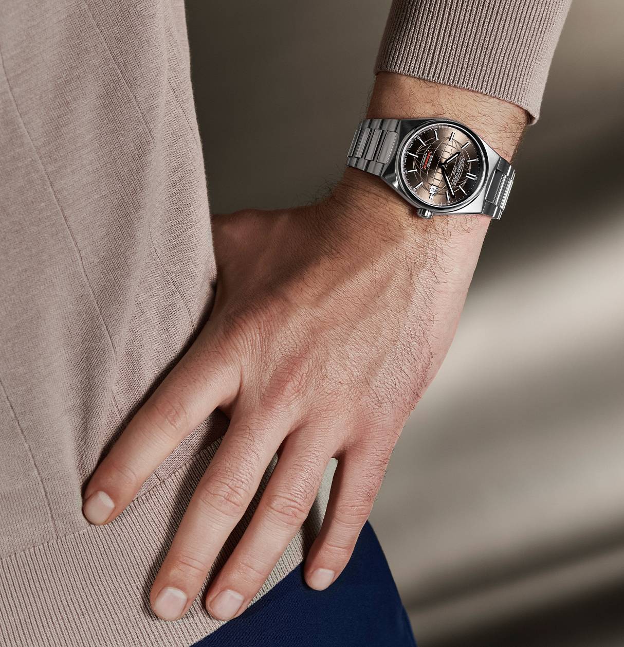 Orologio Uomo Frederique Constant HIGHLIFE Marrone FC-303C3NH6B