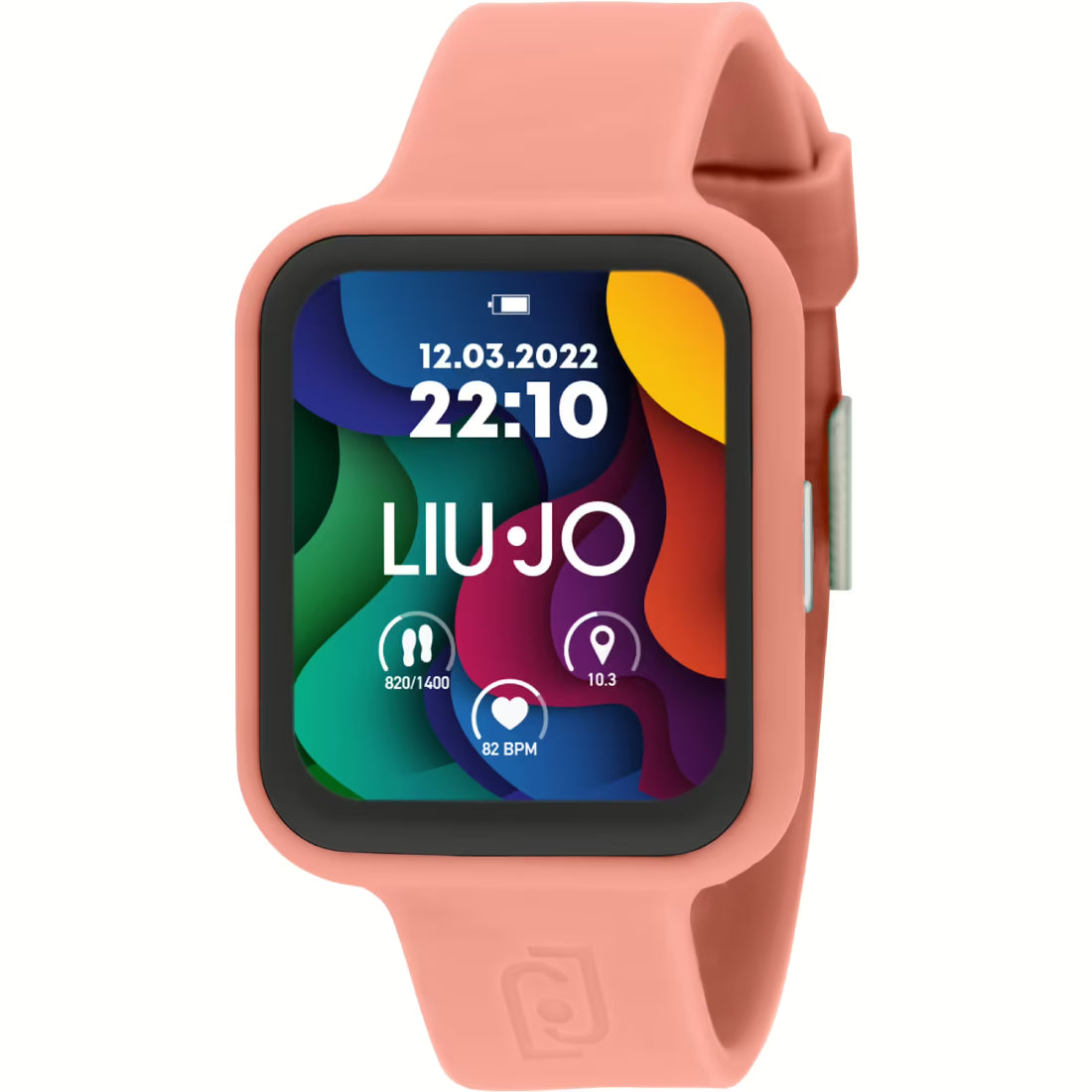 Orologio Liu Jo Donna Smartwatch Voice Fancy Gomma Pesca SWLJ135
