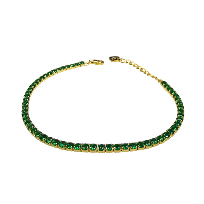 Bracciale Unisex Re Mida Tennis Argento 925 Tinta Unita