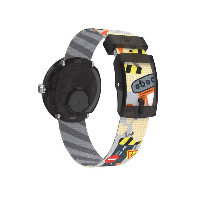Orologio Bambino Swatch Flik Flak Build It Up Quarzo Grigio Multicolore ZFBNP217