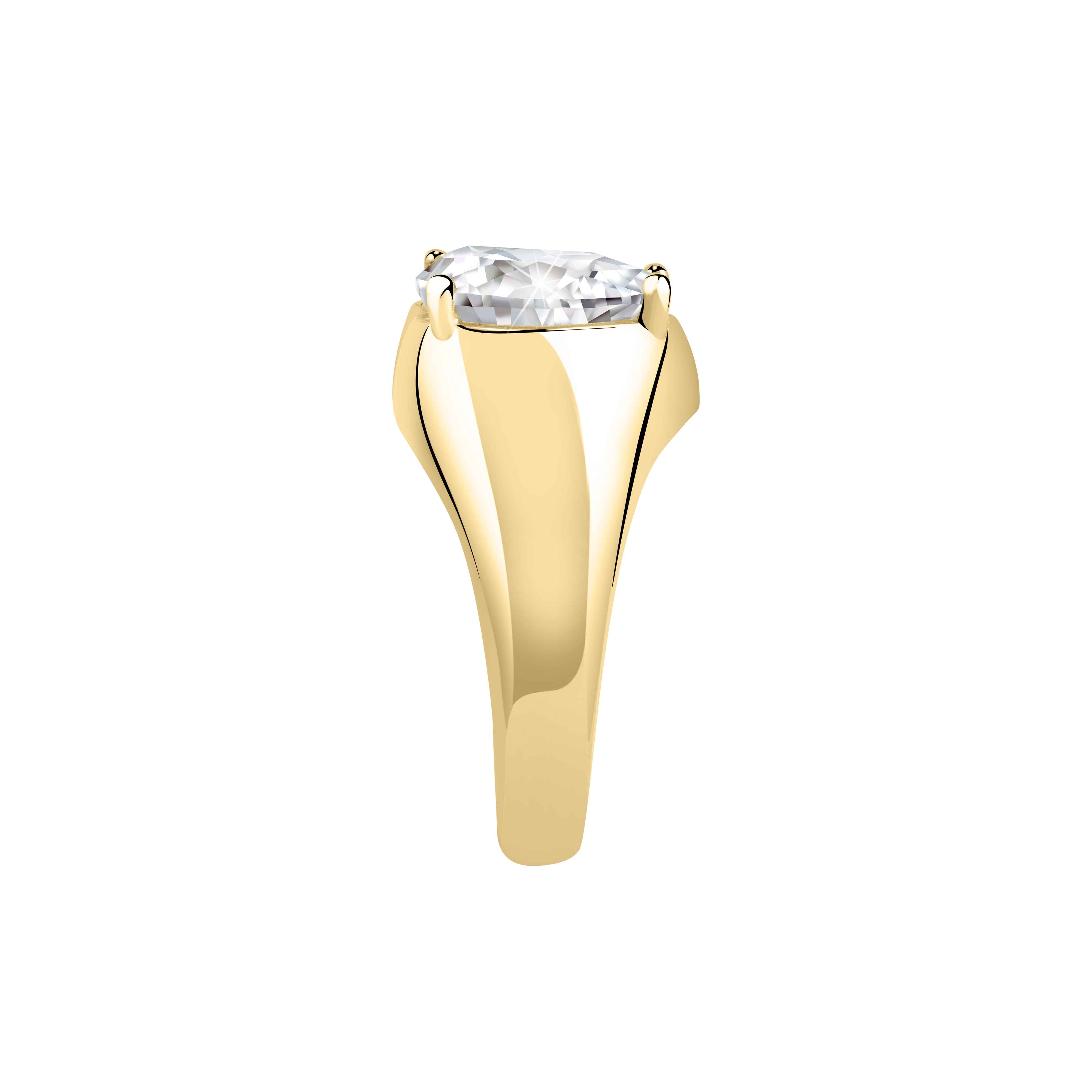 Anello Donna Chiara Ferragni con Zircone Bianco centrale a forma di cuore