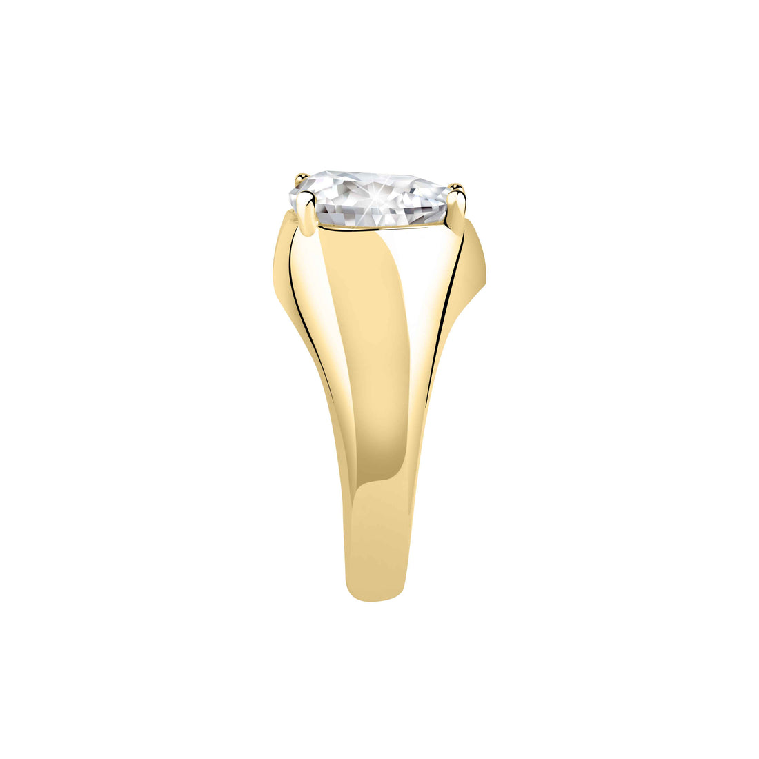 Anello Donna Chiara Ferragni con Zircone Bianco centrale a forma di cuore