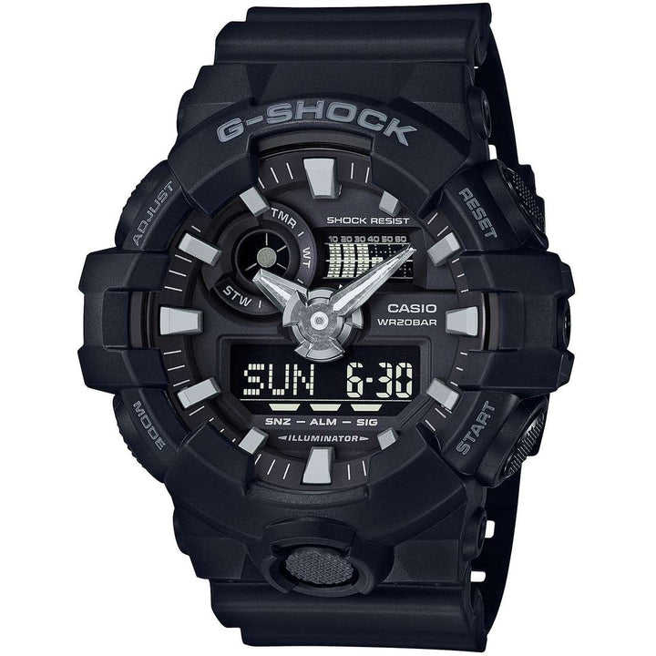 Orologio Uomo Casio G-SHOCK Quarzo Analogico Digitale Nero GA-700-1BER