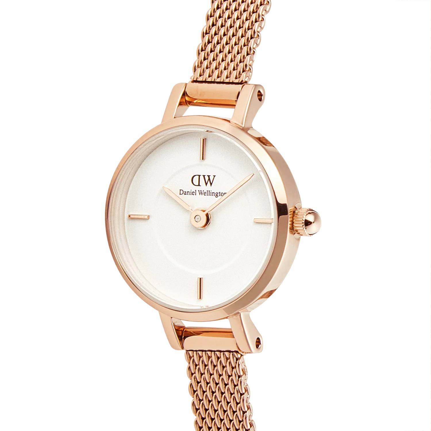 Orologio Donna Daniel Wellington Acciaio Rosè Petit Mini Melrose DW00100744