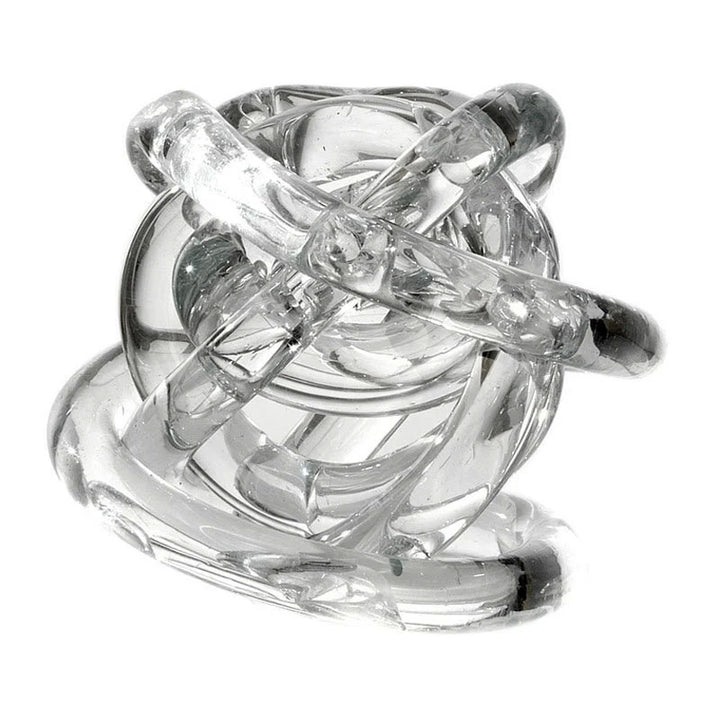 Scultura Cristallo Onlylux Nodo Dell'Amore Trasparente Nodino 6,5 cm OL02940