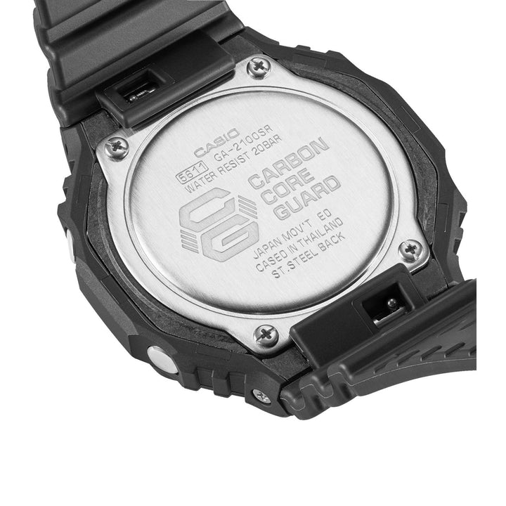 Orologio Uomo Casio G-Shock Multicolore Nero GA-2100SR-1AER