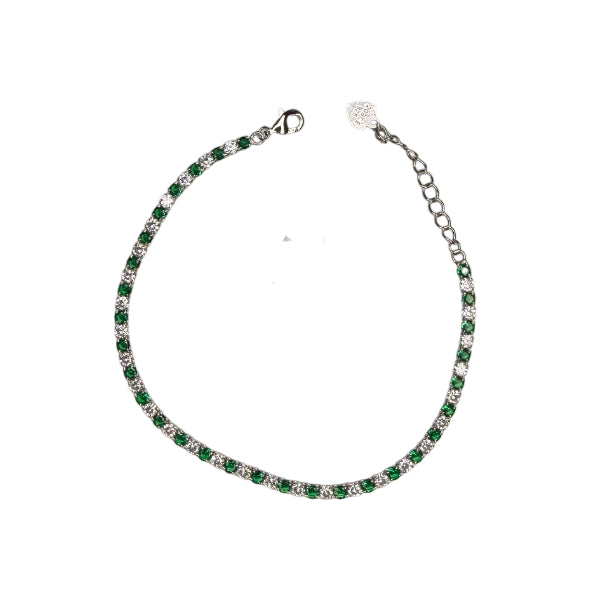 Bracciale Unisex Re Mida Tennis Argento 925 Modello 1+1