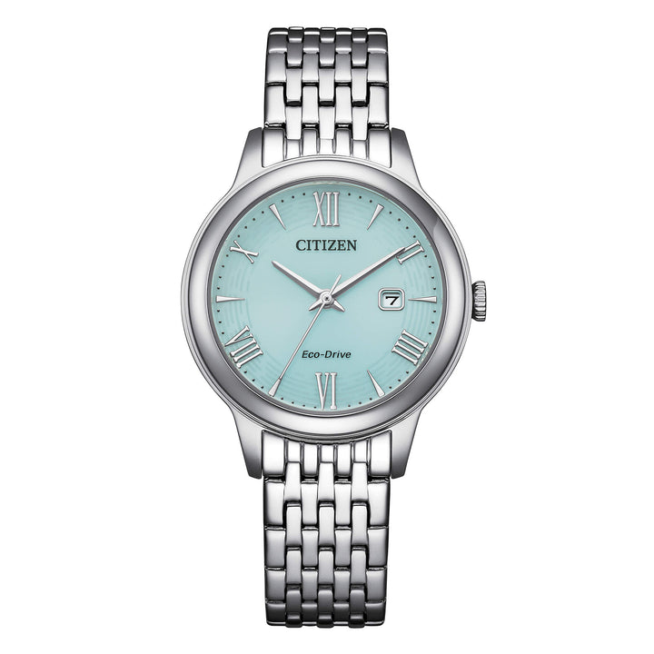 Orologio Donna Citizen Eco-Drive Solo Tempo Acciaio Turchese EW2621-59M